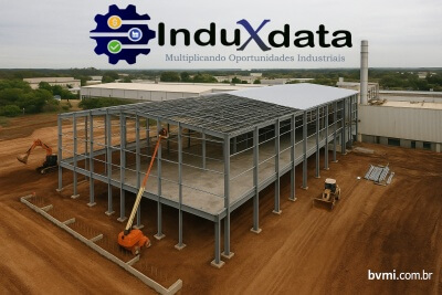 Indústria de Embalagens investe R$ 580 Milhões em Expansão Industrial no Brasil - Junho 2025 - Obra Industrial - Projeto Industrial - Investimento Industrial - Nova Obra Industrial - InduXdata - BVMI