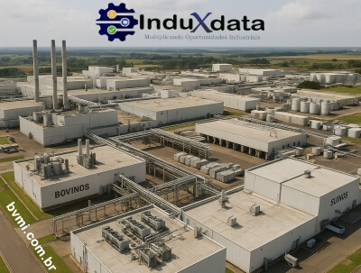 Construção de R$ 3,8 bilhões e Obras Industriais em Indústria de Alimentos - Outubro 2025 - Brasil - expansão industrial - BVMI - InduXdata - engenharia - automação - refrigeração - utilidades e montagem industrial - obras civis - instalações fabris - sistemas industriais - Investimento Industrial - Projeto