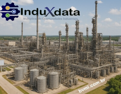 Obra industrial Química de R$ 730 milhões - Construção Industrial - Outubro de 2025 - Investimentos Industriais Brasil - Engenharia Industrial - CAPEX - Demandas - Fornecedores Industriais - BVMI -