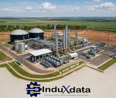 Projeto Industrial de R$ 535 Milhões Nova Planta de Biometano Greenfield - Abril 2026 - Brasil - Investimento Industrial - Construção - Obra Industrial - Fornecedores Industriais