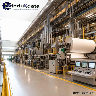Obras Industriais em Fábrica de Papel Investimento de R$ 500 Milhões Abre Frentes de Modernização - 29052026 - Maio de 2026 - Brasil - Investimento Industrial - Construção - Obra Industrial