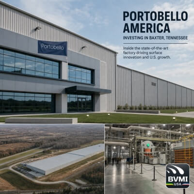 Matérias BVMI USA Da distribuição à manufatura local: como a Portobello implantou sua fábrica no Tennessee