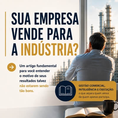 Quando uma empresa milionária entrega suas vendas industriais a uma equipe que não entende vendas industriais Quando uma empresa milionária entrega suas vendas industriais a uma equipe que não entende vendas industriais