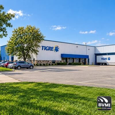 Tigre nos Estados Unidos da fábrica em Wisconsin à expansão industrial e logística pelo país-BVMI-USA